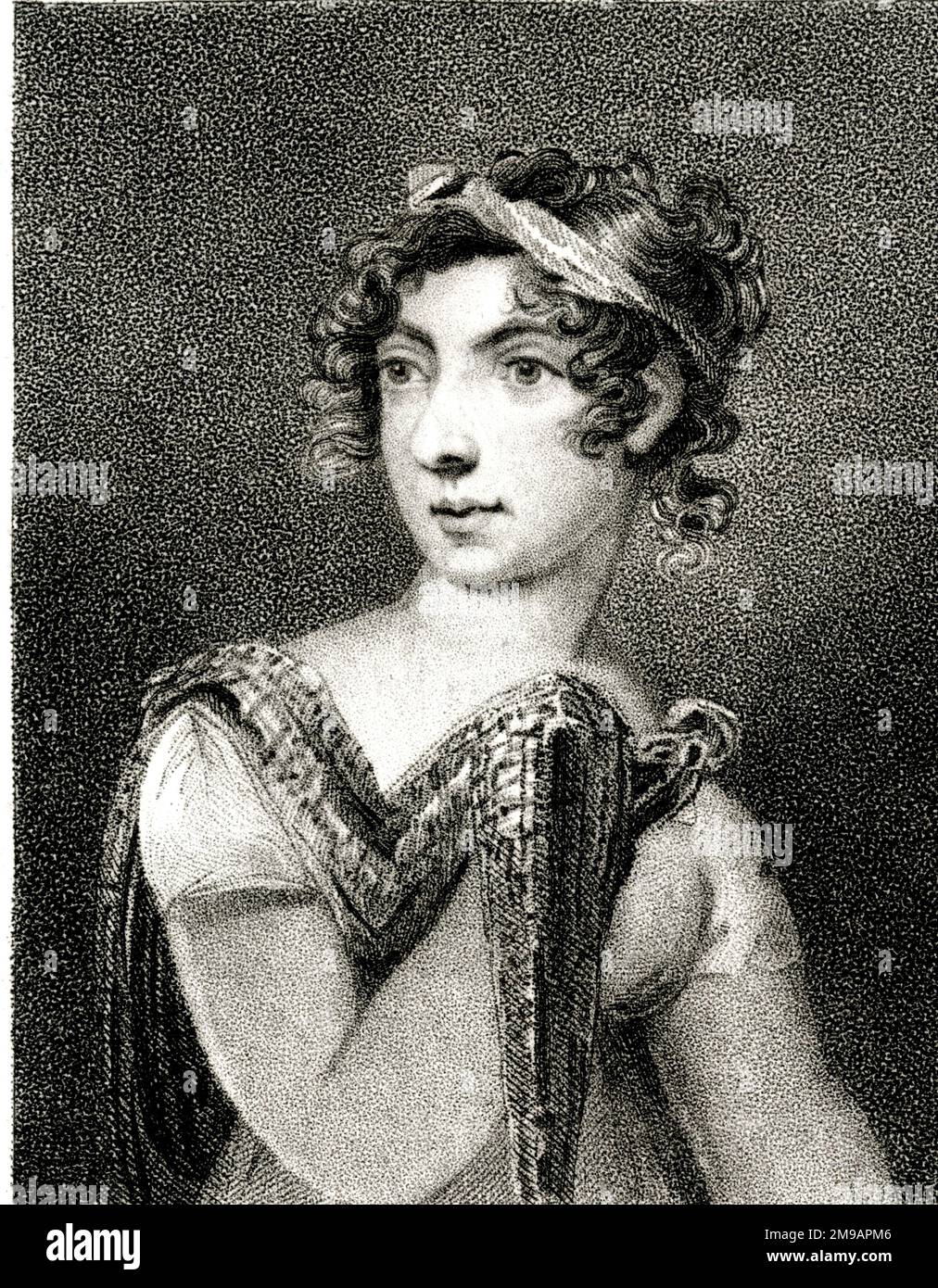 Sarah (Sally) Booth (1793-1867), English actress Stock Photo