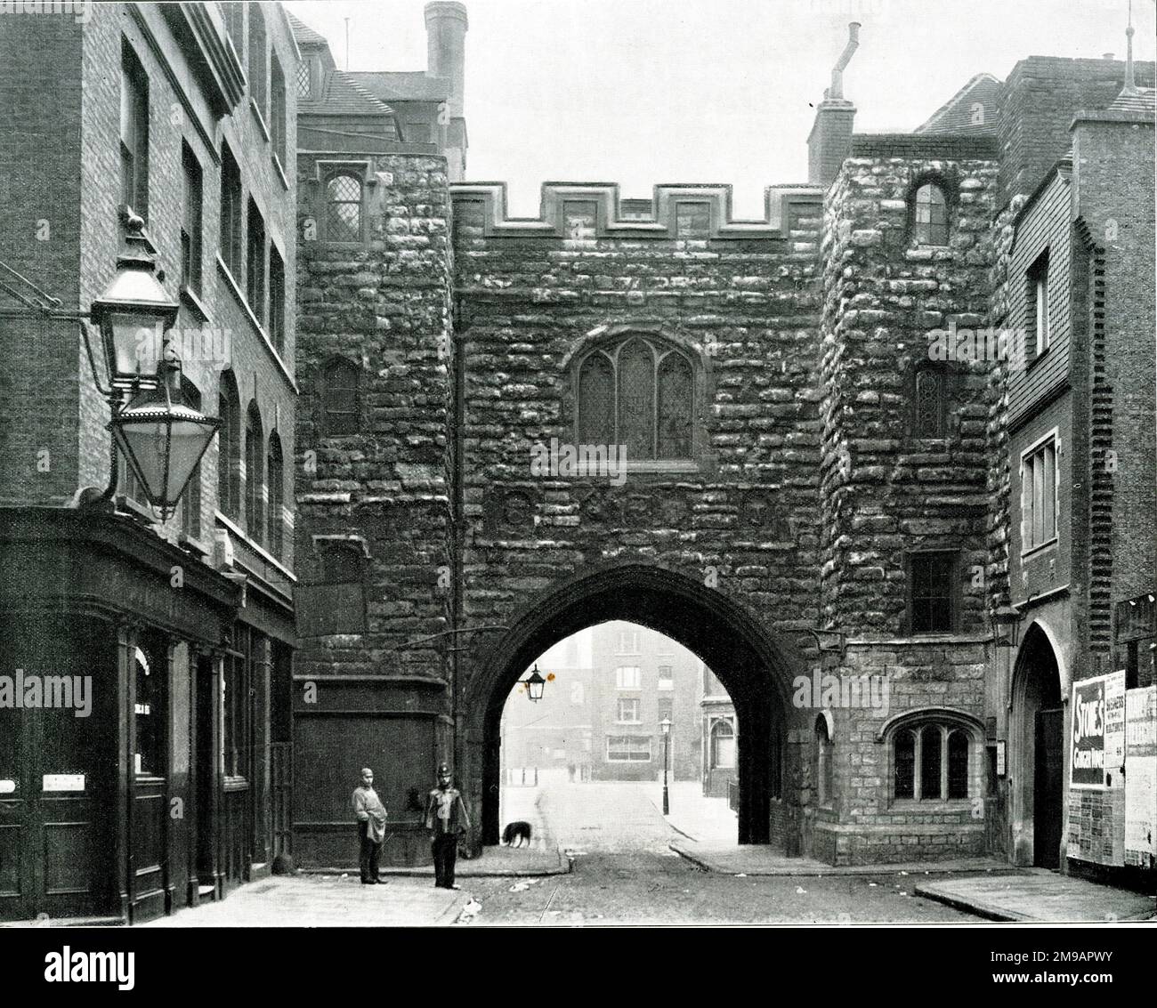 St John's Gate, Clerkenwell, London Stock Photo