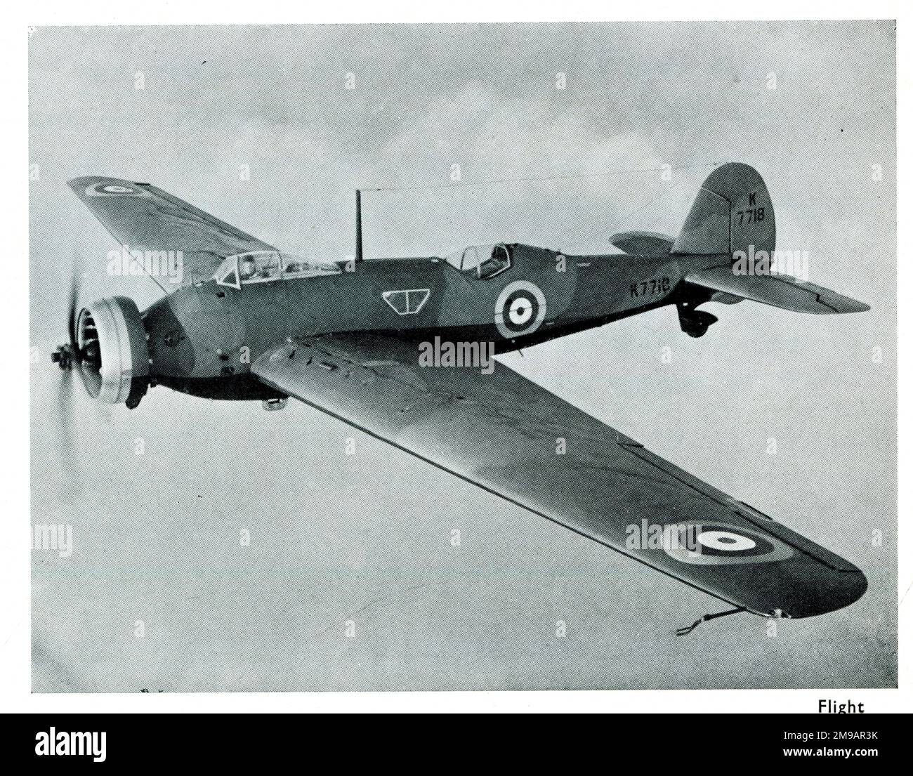 Vickers Wellesley RAF War Aircraft Stock Photo