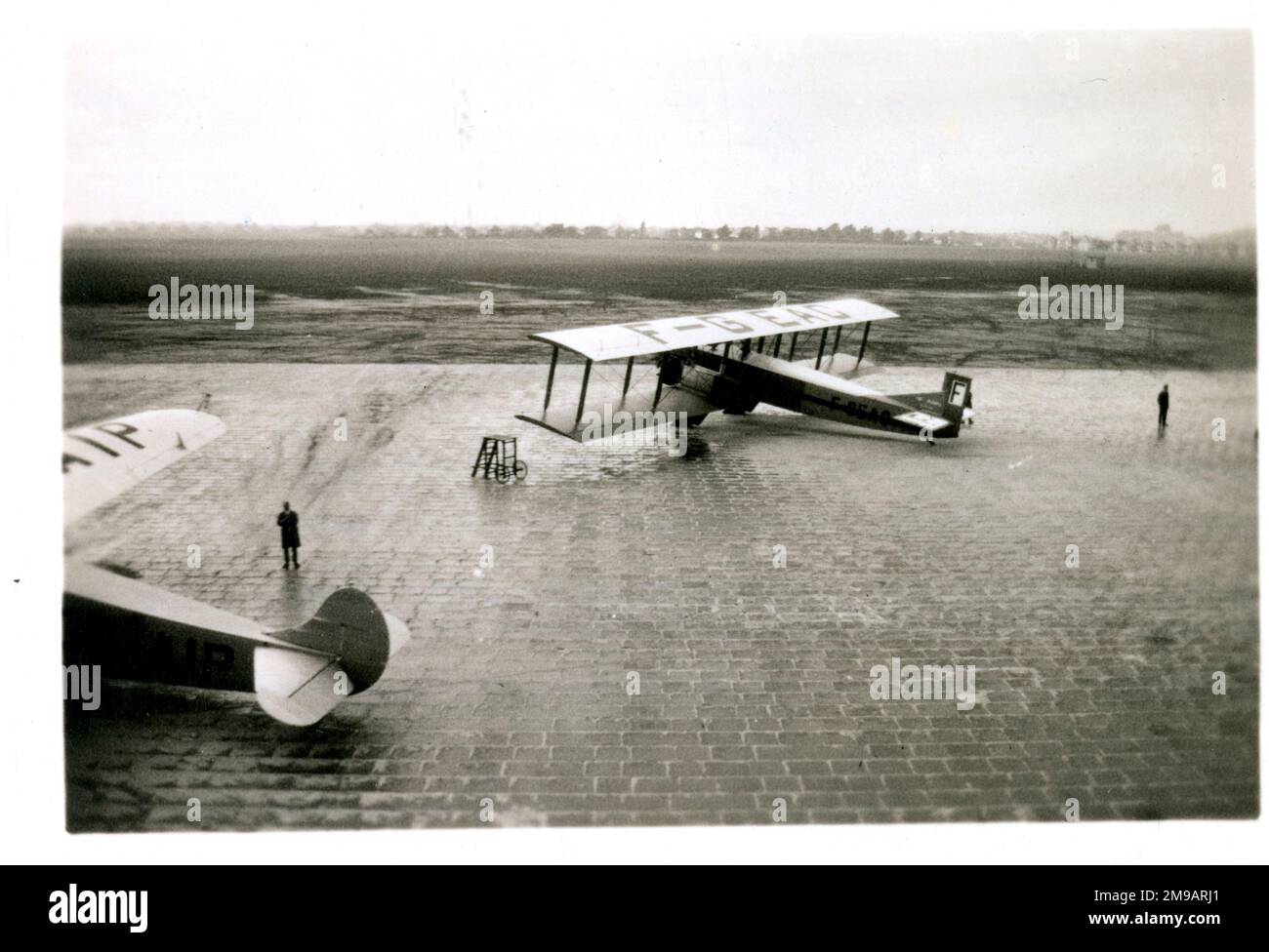 French Airlines, Croydon Airport Stock Photo