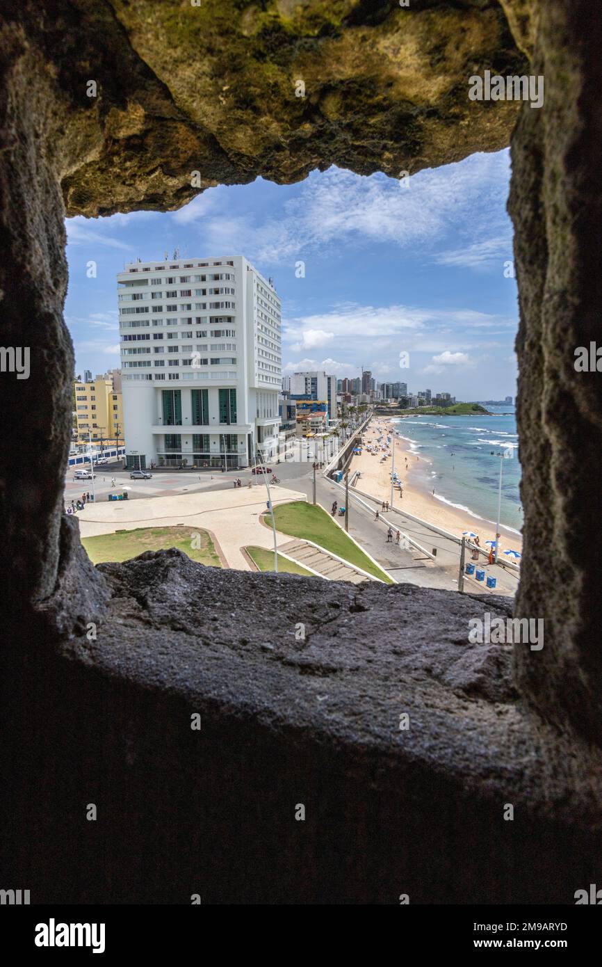 building Oceania in the city of Salvador Bahia Brazil Stock Photo