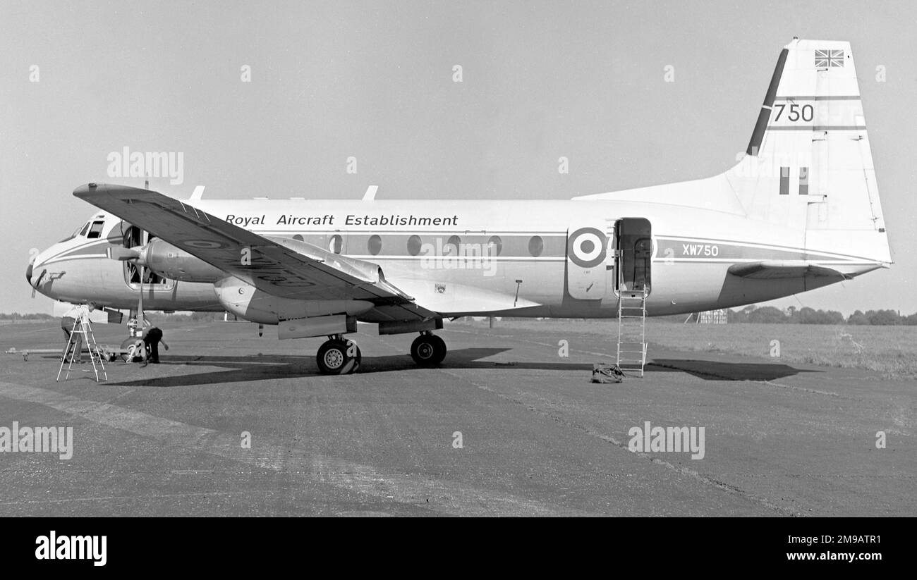 Royal Aircraft Establishment Hawker Siddeley 748107 XW750 (msn 1559