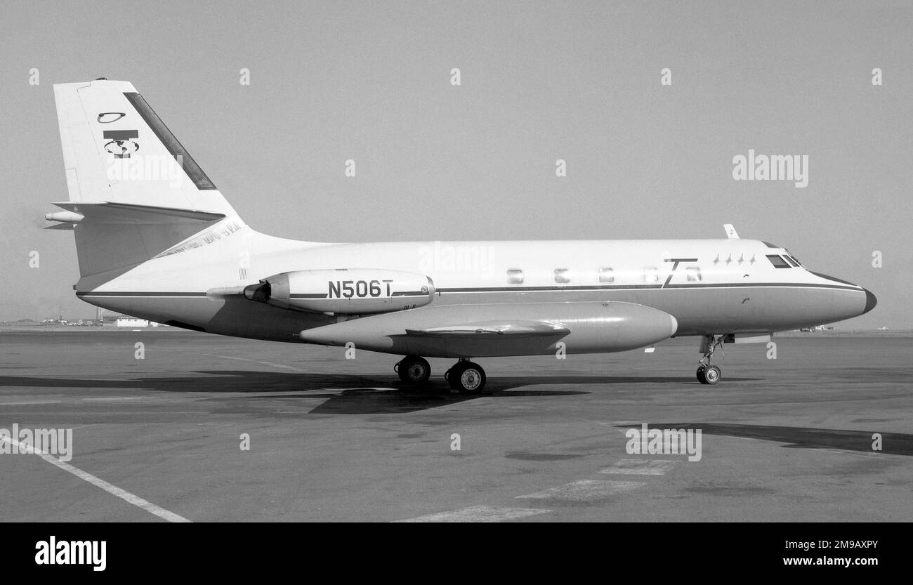 Lockheed L1329 JetStar II N506T (msn 5061), of AbakanAvia, on lease