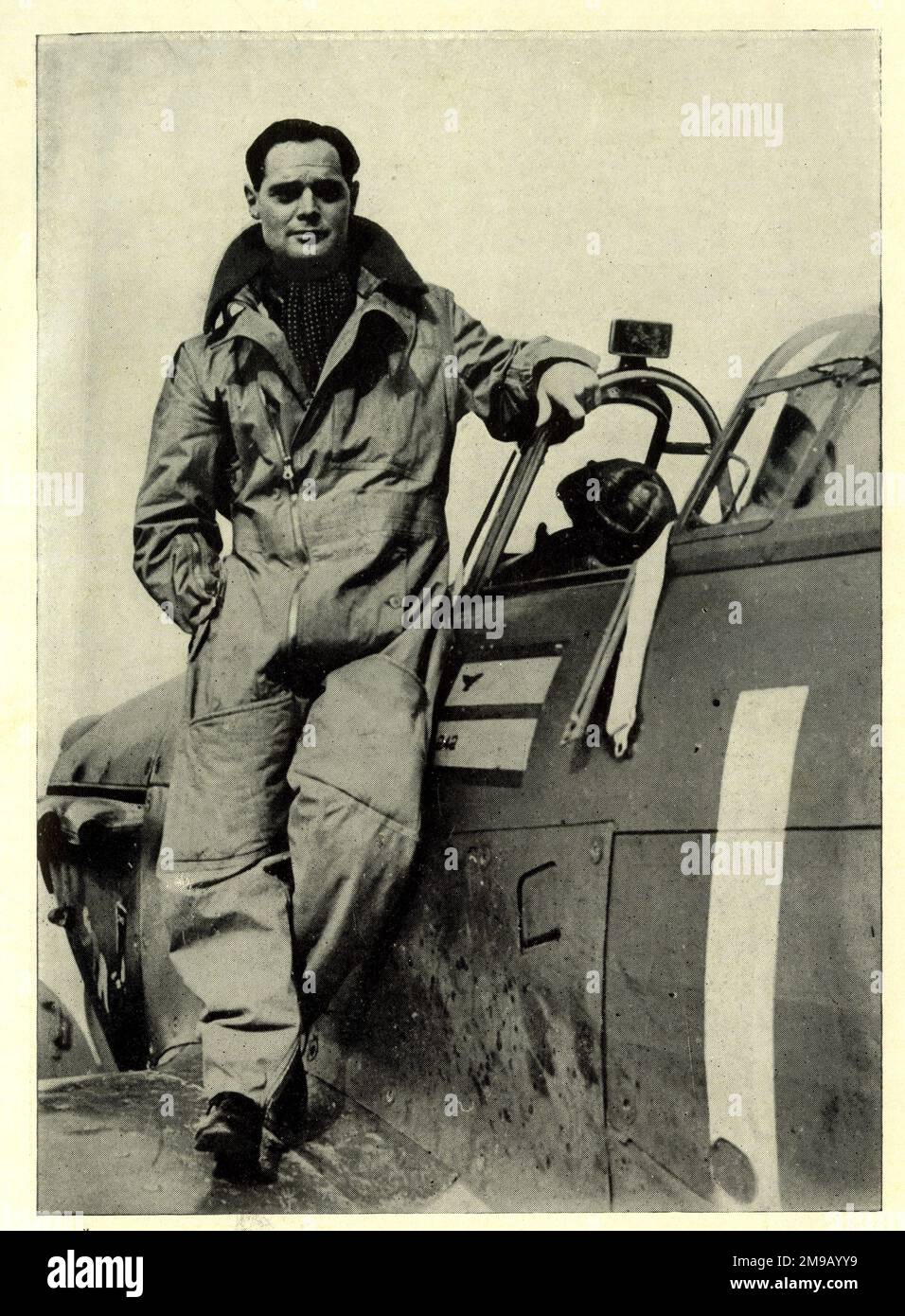 Royal Air Force Wing Commander Douglas Bader, Second World War Stock