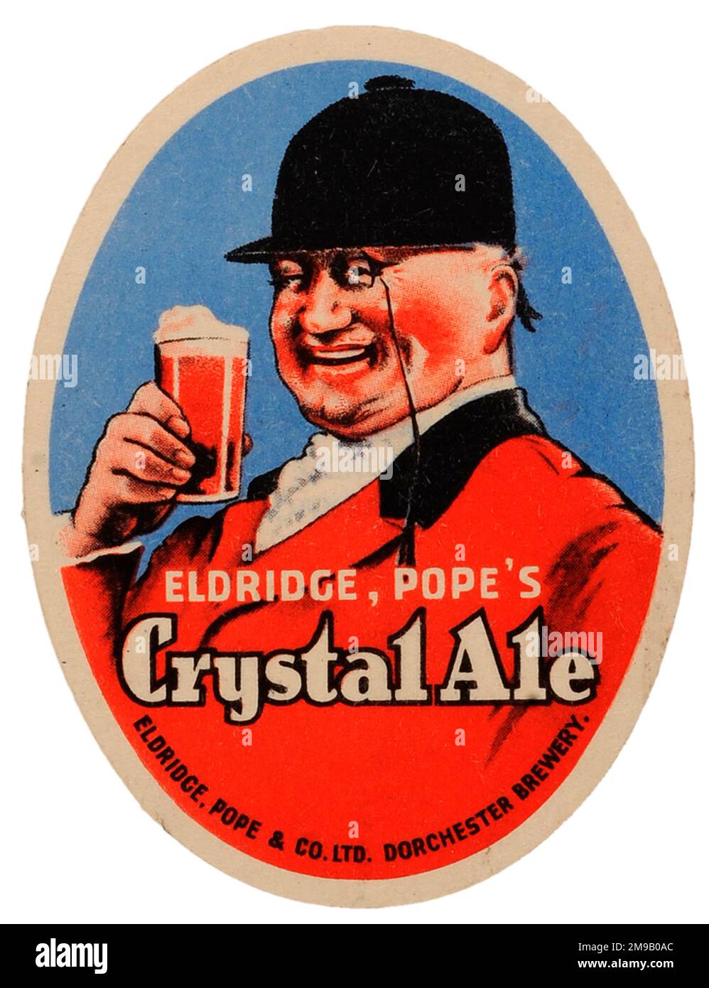 Eldridge, Pope's Crystal Ale Stock Photo