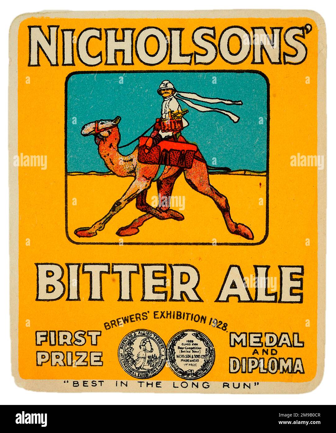 Nicholsons' Bitter Ale Stock Photo