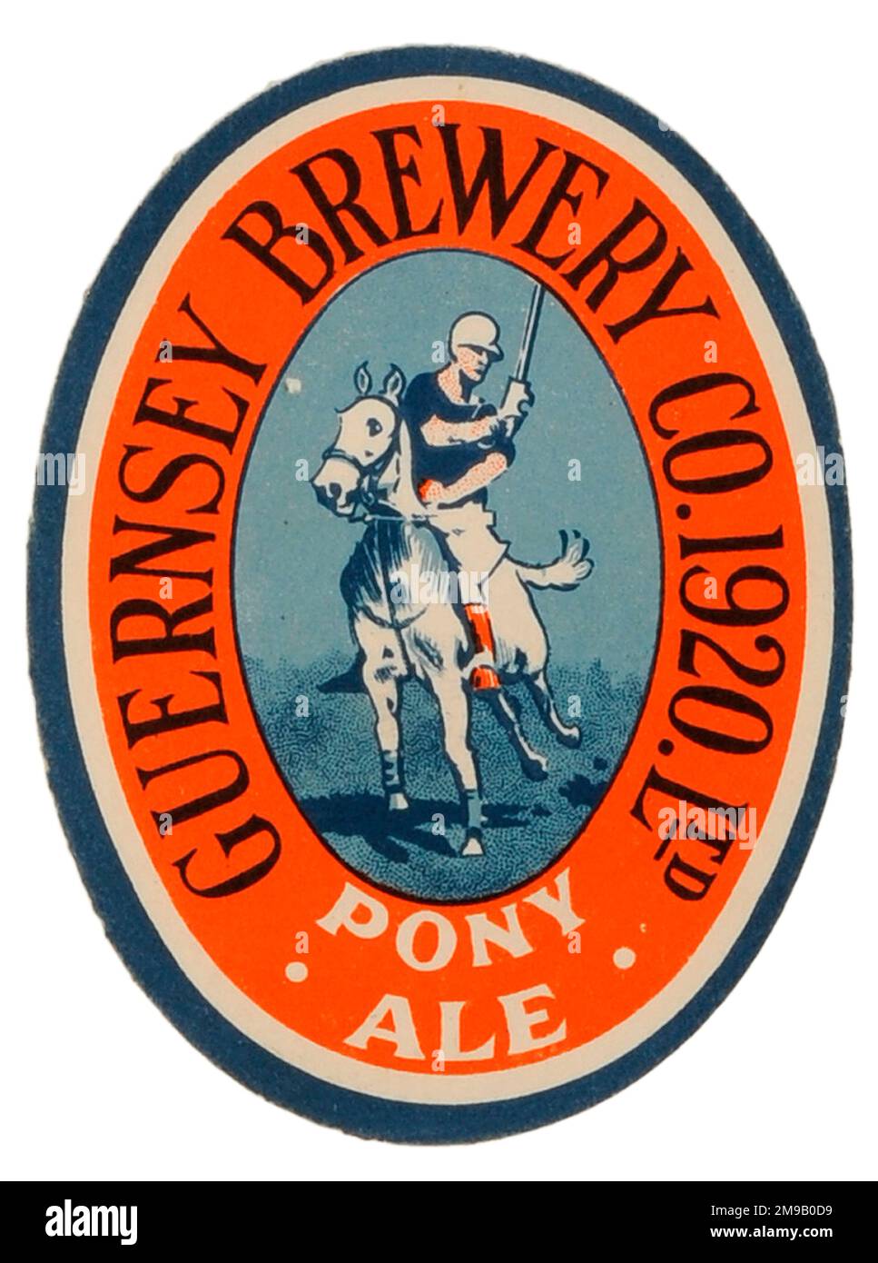 Guernsey Brewery Pony Ale Stock Photo
