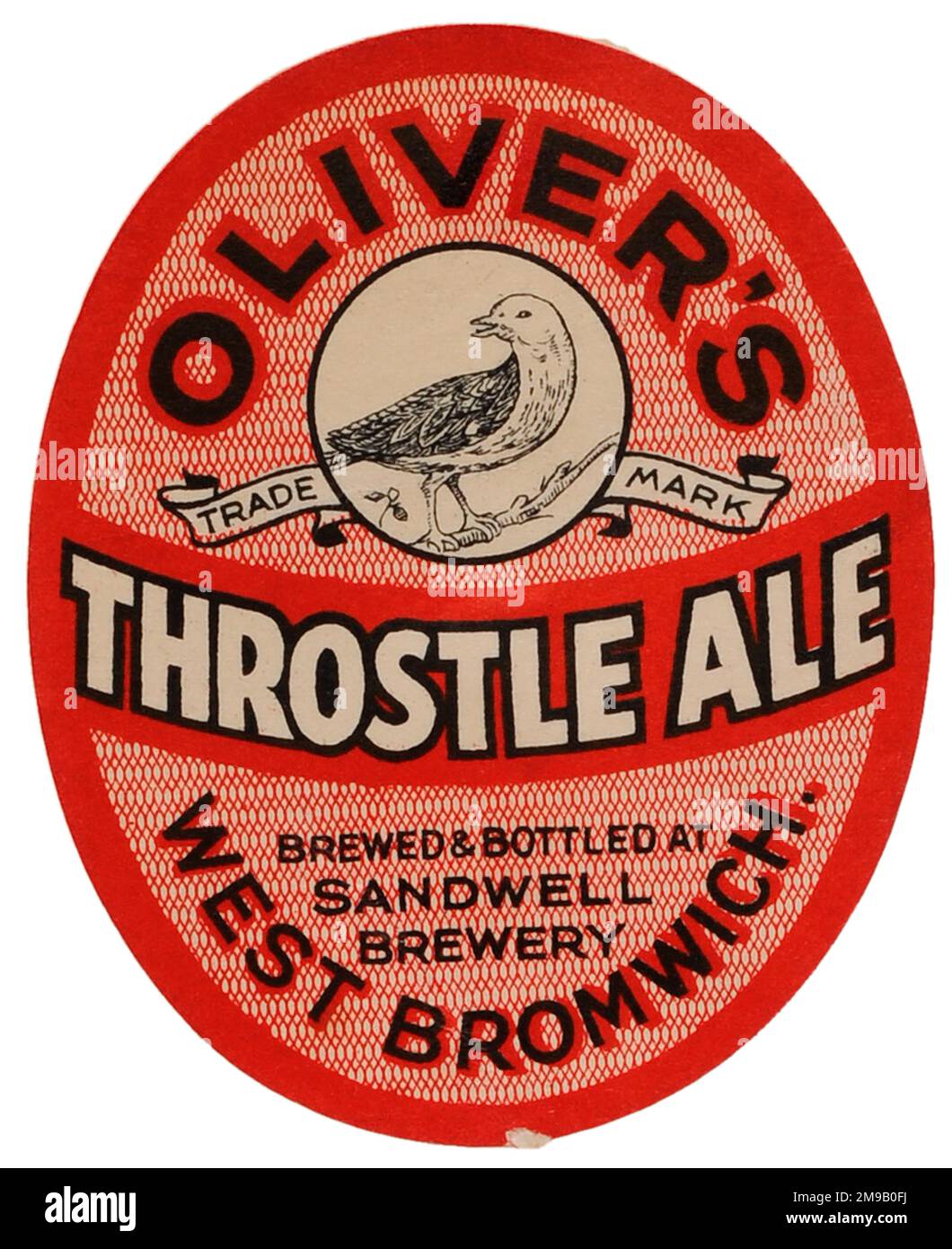 Oliver's Throstle Ale Stock Photo