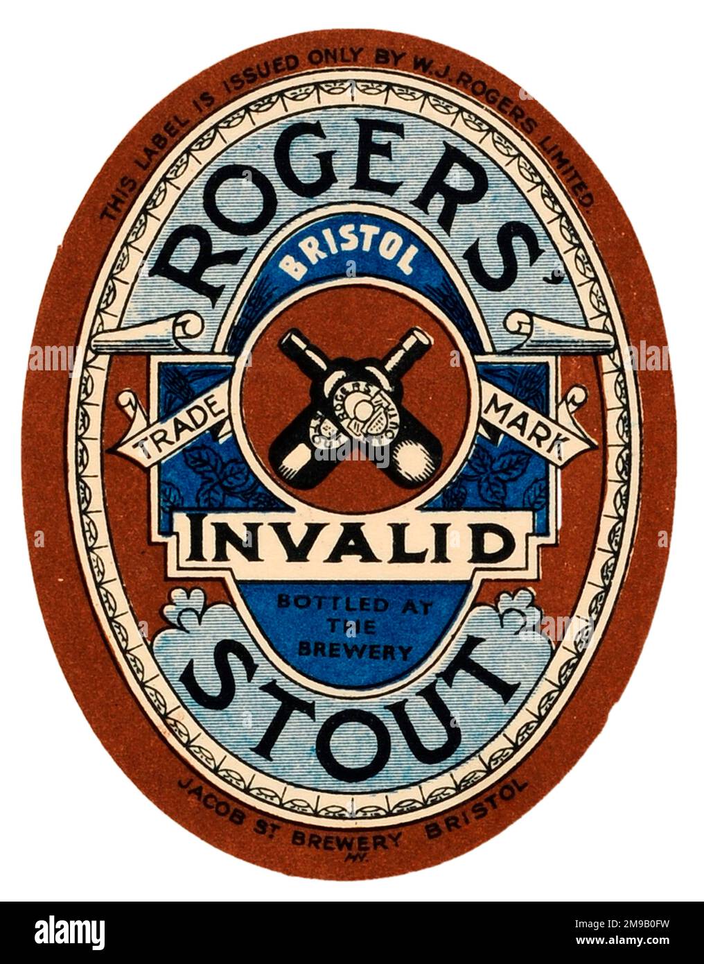 Rogers' Invalid Stout Stock Photo