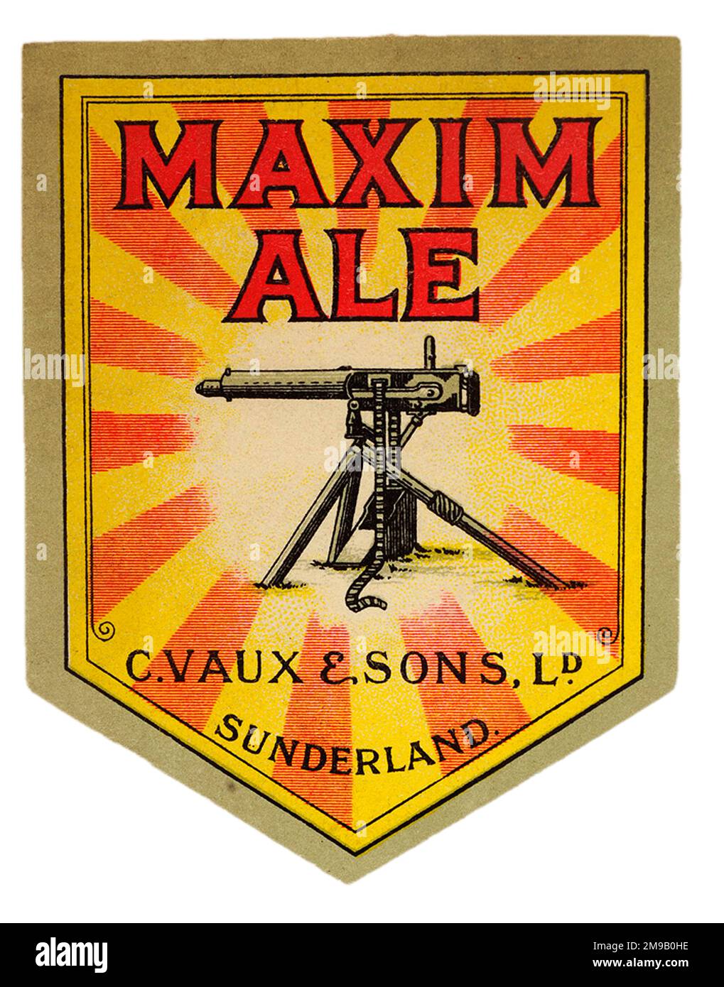 Vaux Maxim Ale Stock Photo