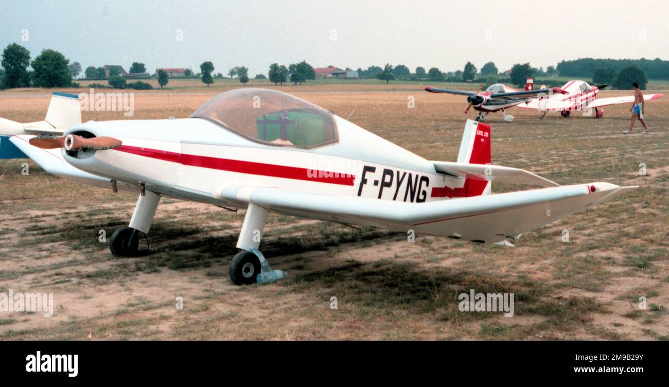 Jodel D.18 F-PYNG (msn 91).     Date: circa 1995 Stock Photo