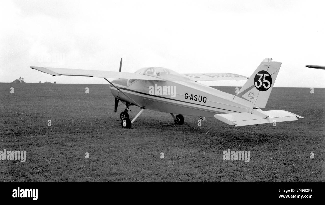 Bolkow Bo 208A-2 Junior G-ASUO (msn 537) Stock Photo