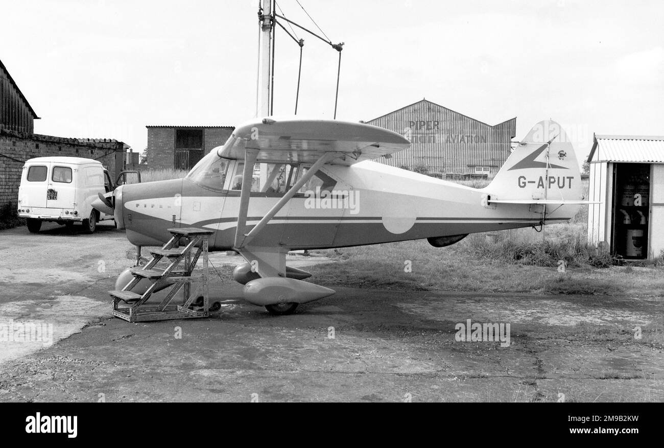 Piper PA-22-160 Tri-Pacer G-APUT (msn 22-6673), at Tollerton Stock ...
