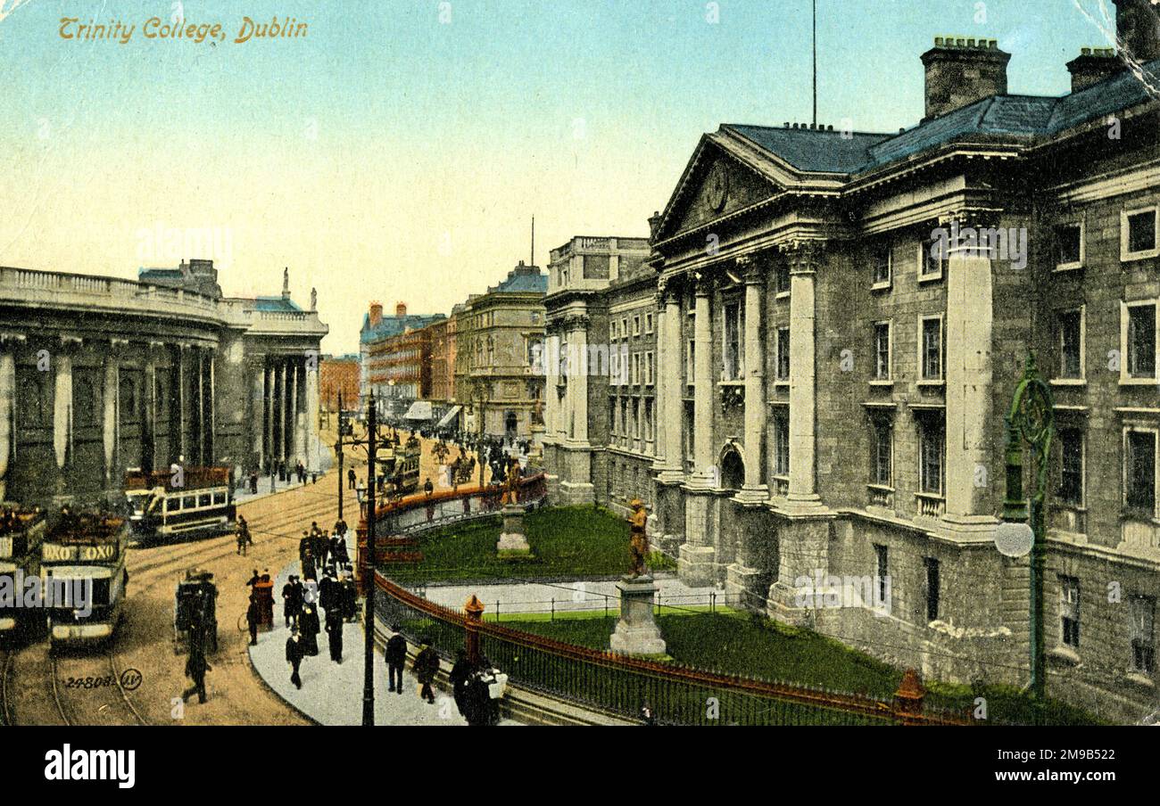 Trinity College, Dublin, Ireland Stock Photo Alamy
