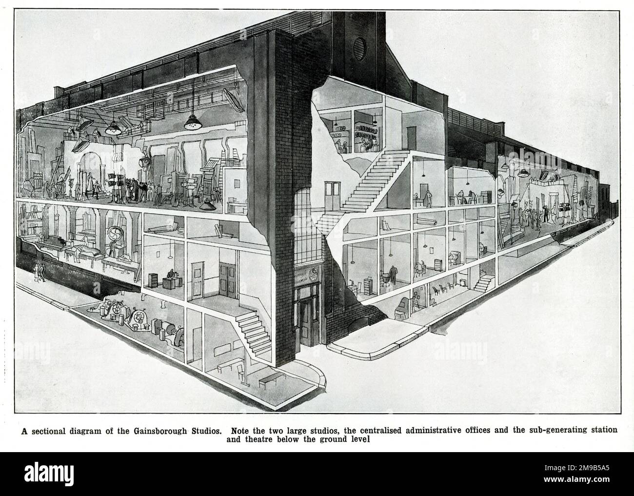 Gainsborough Film Studios, Poole Street, Islington, North London
