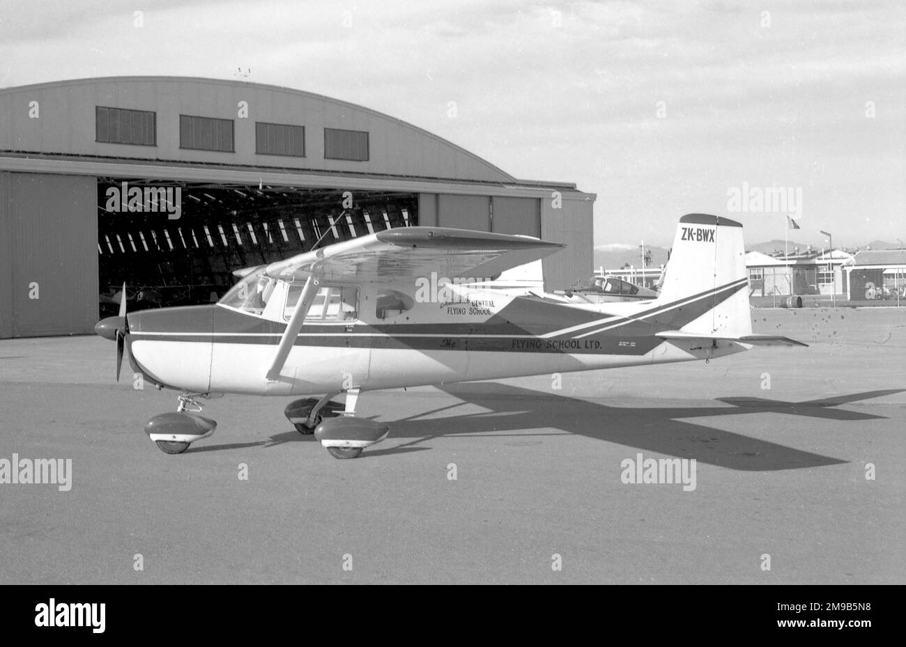 Cessna 150 ZK-BWX Stock Photo