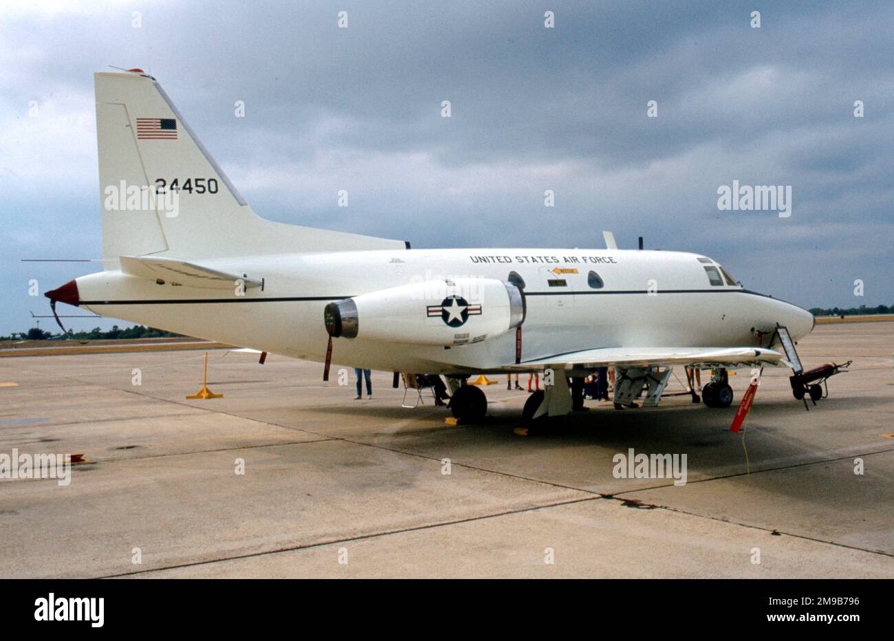 United States Air Force (USAF) - North American T-39A-1-NO Sabreliner 62-4450 (msn 276-3) Stock Photo