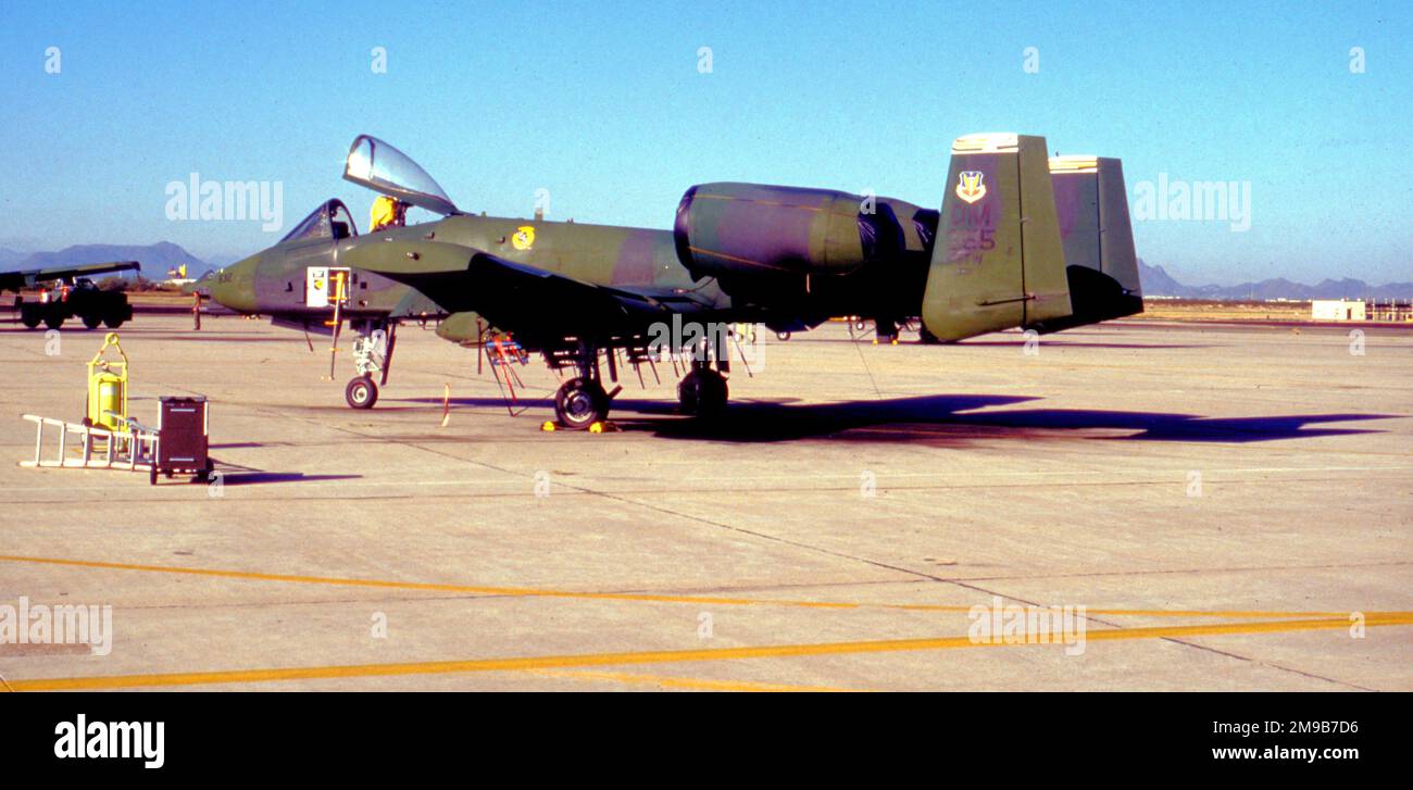 United States Air Force (USAF) Fairchild Republic A10A Thunderbolt