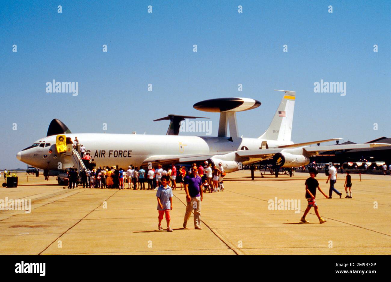 United States Air Force (USAF) - Boeing E-3B Sentry 80-0137 (msn 22829/ ...