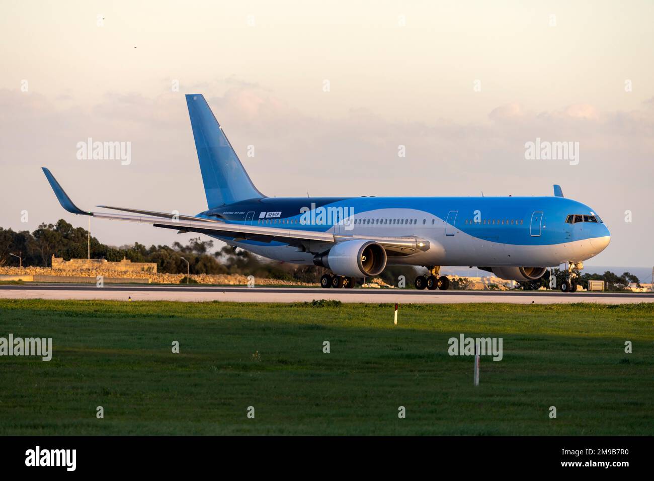 Boeing 767-304-ER (Reg.: N291CR) Ex TUI Airways G-OBYG, to be converted to cargo configuration. Stock Photo