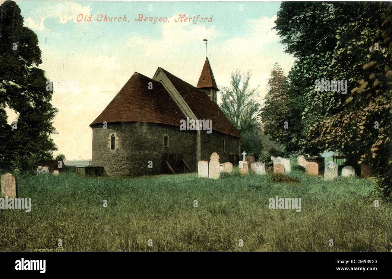 Old Church, Bengeo, Hertford Stock Photo