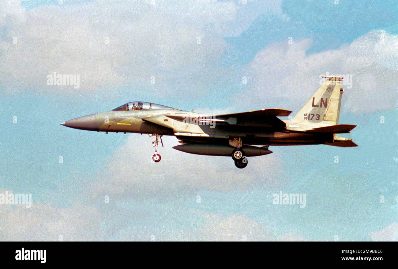 United States Air Force McDonnell Douglas F15C42MC Eagle 860173