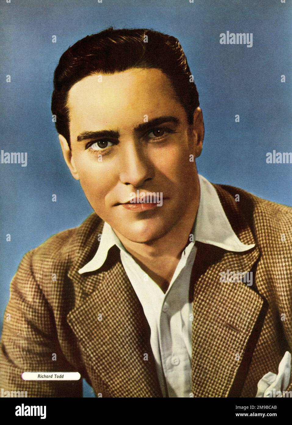 Richard Todd, British actor Stock Photo Alamy