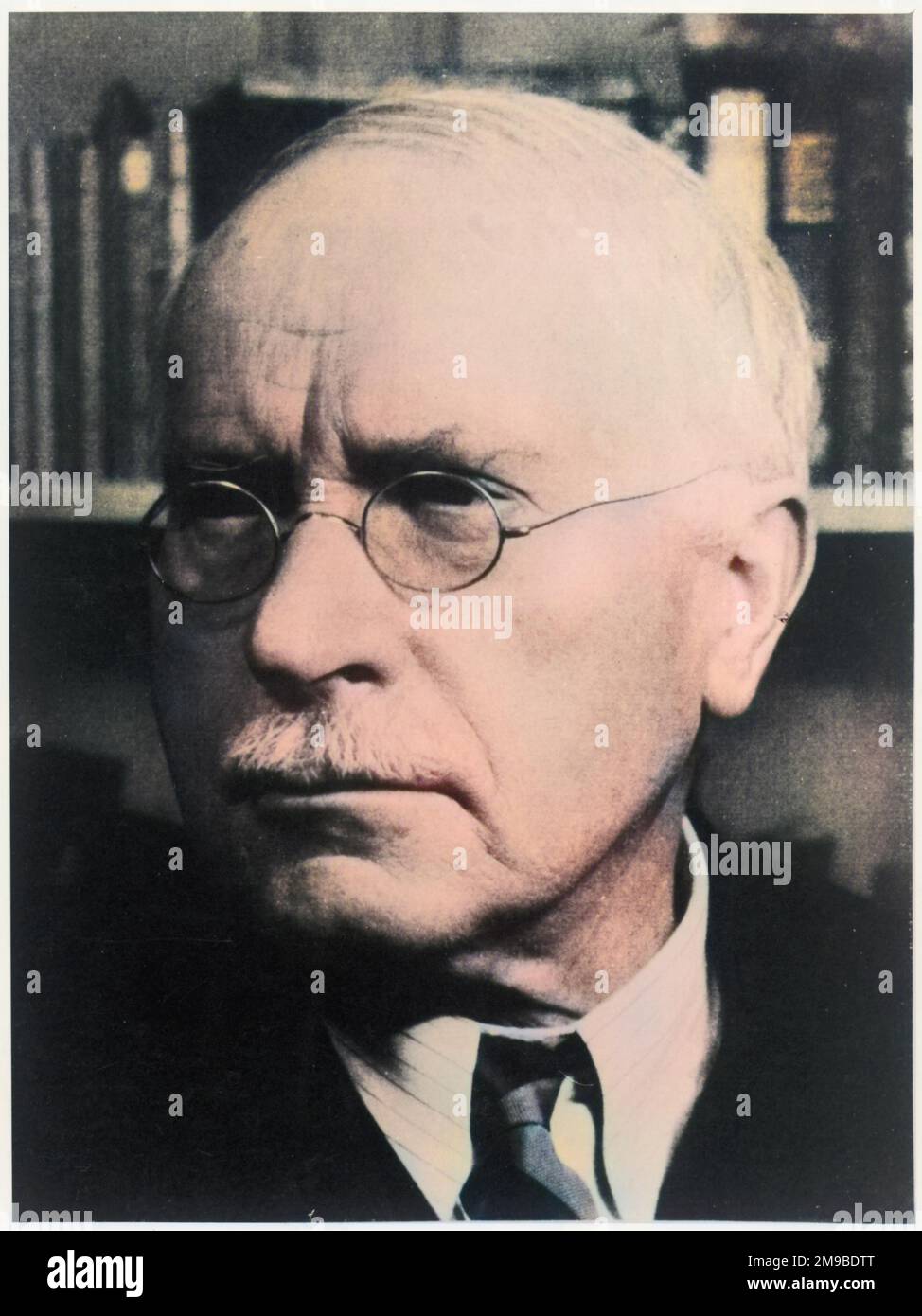Carl Gustav Jung (1875-1961) Swiss psychologist in 1940 Stock Photo