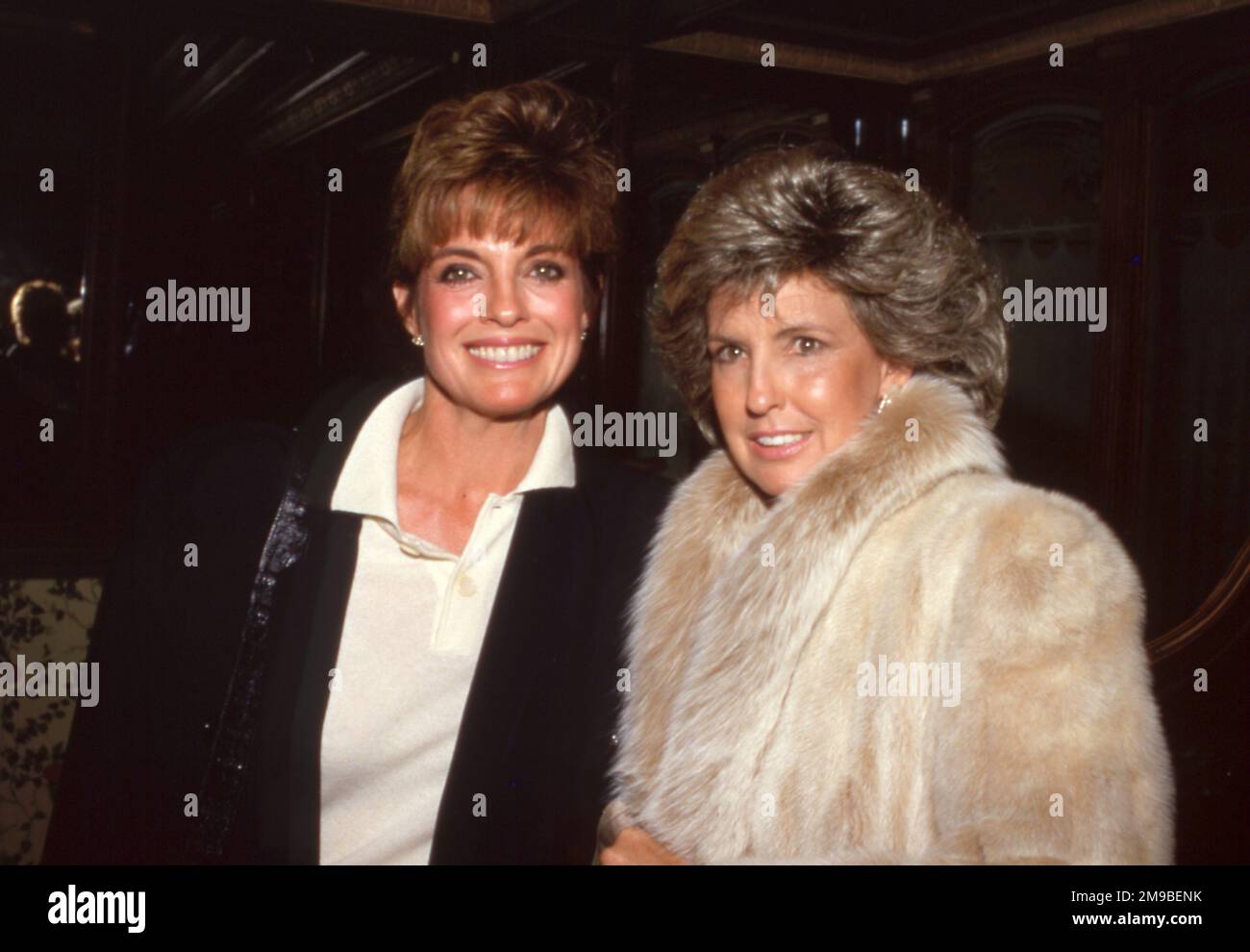 Linda Gray and sister Betty Gray at the party Celebrating Jill Ireland ...