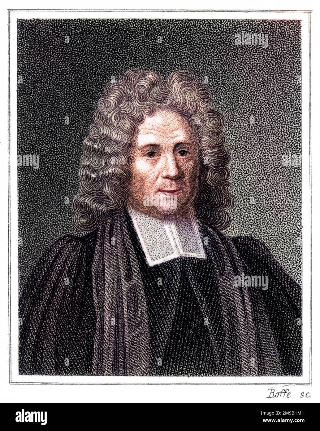 EDMUND HICKERINGILL - Engliah churchman, soldier in Scotland, Swedish ambassador to England, traveller in West Indies, wrote scurrilous attacks on the Church, etc. Stock Photo