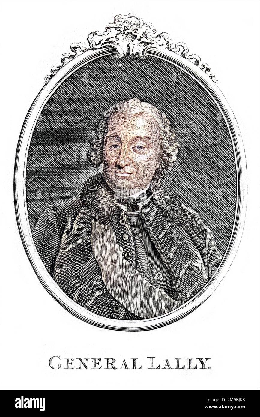 THOMAS ARTHUR comte de LALLY (1702 1766), French military commander