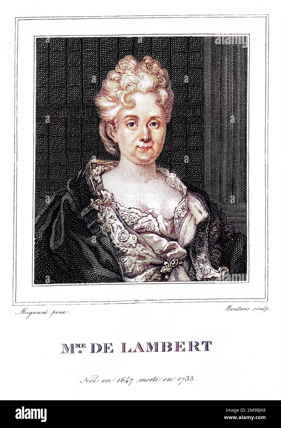 ANNE THERESE de MARGUENART de COURCELLES, marquise de LAMBERT French