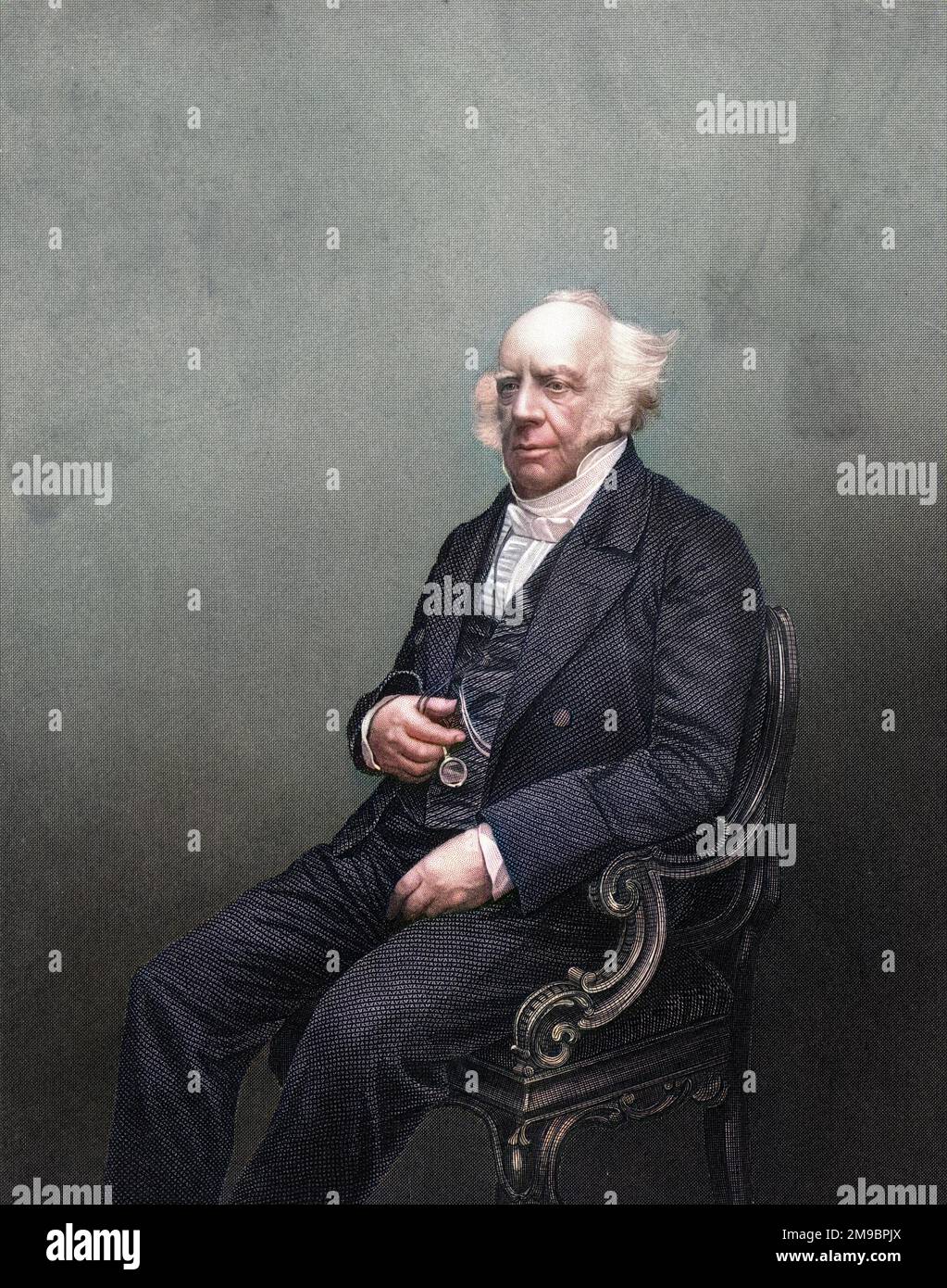ANDREW REED Nonconformist churchman, hymn writer and philanthropist, Stock Photo