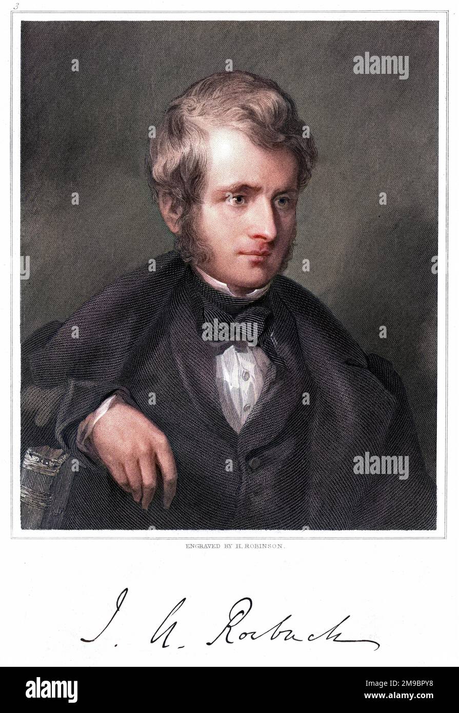 JOHN ARTHUR ROEBUCK statesman with his autograph Stock Photo Alamy