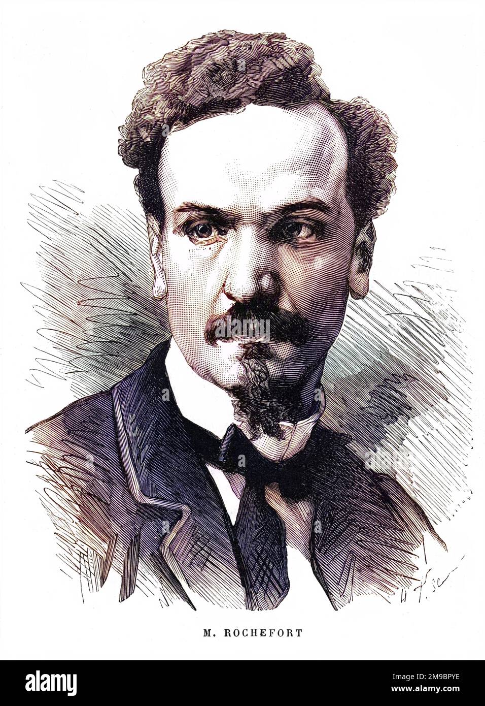 HENRI ROCHEFORT French radical journalist and politician Stock Photo ...