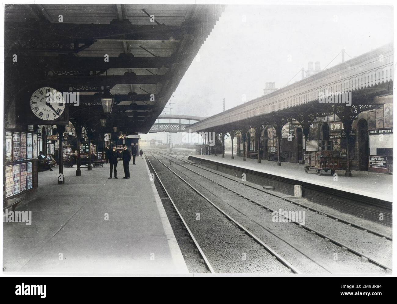 Newark-on-Trent Station Nottinghamshire Stock Photo