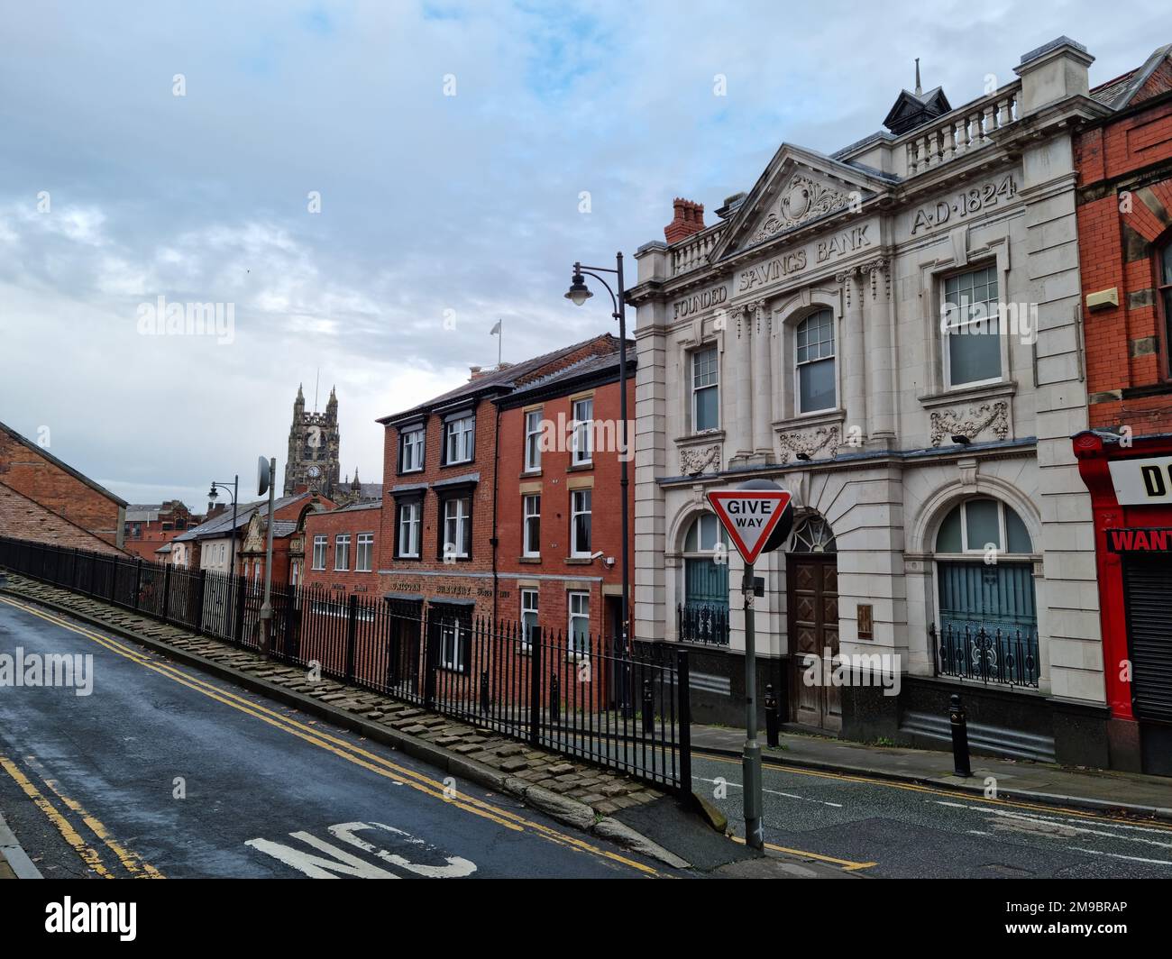 Stockport Underbanks Stock Photo