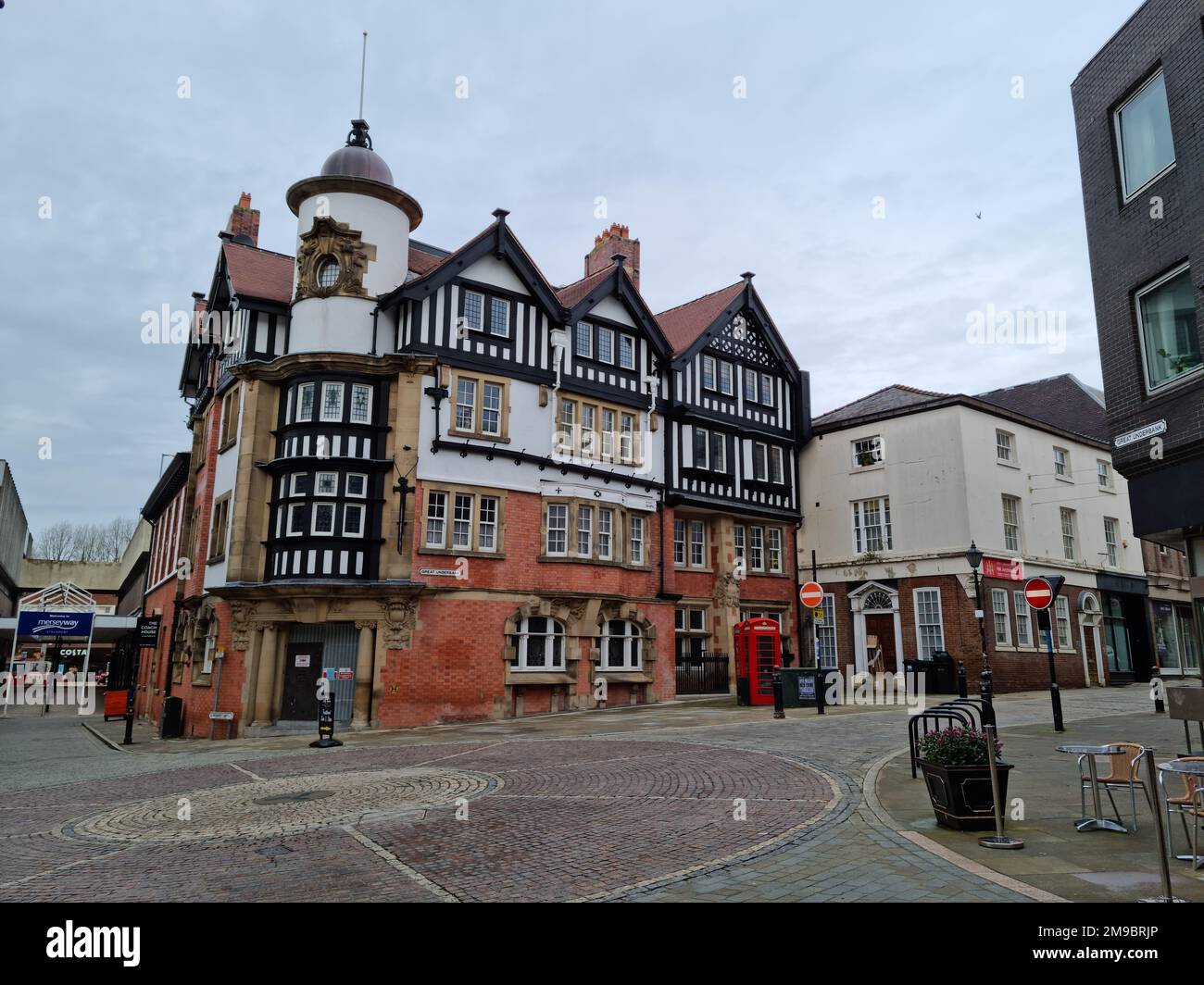 Stockport Underbanks Stock Photo
