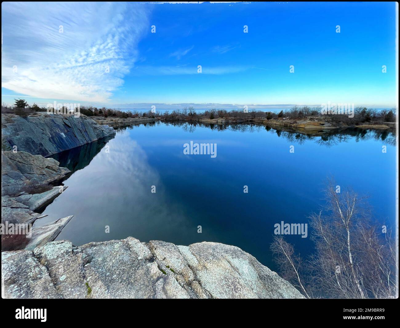 Jan. 2, 2023. Rockport, MA. Views at Halibut Point State Park. © 2023 Marilyn Humphries Stock