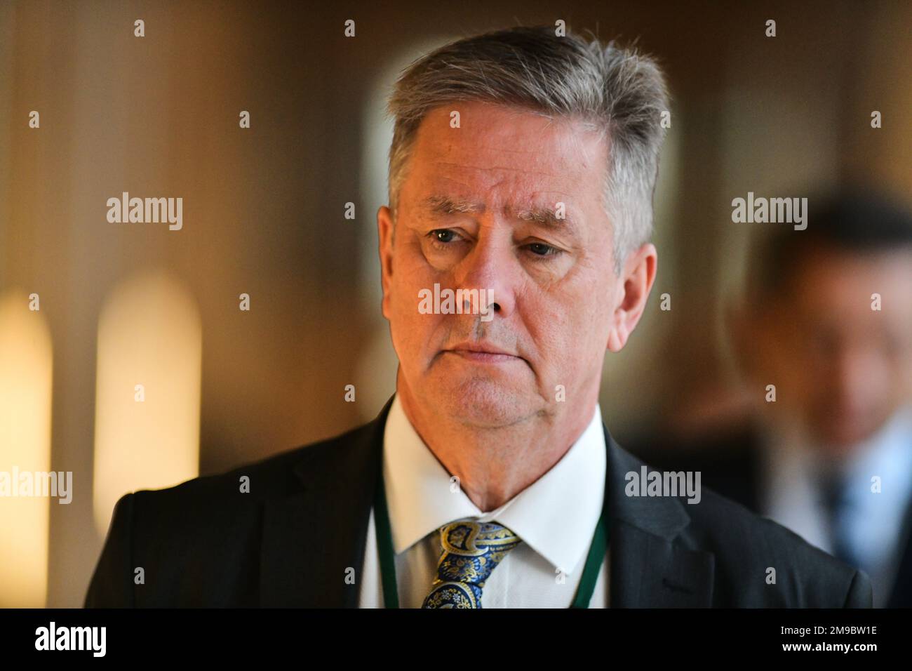 Edinburgh Scotland, UK 17 January 2023. Keith Brown at the Scottish