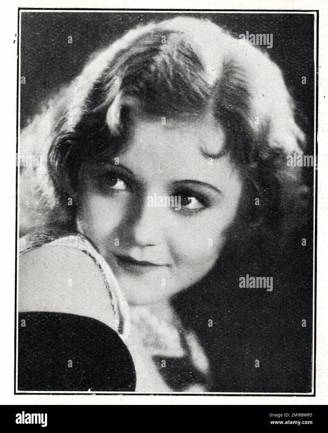 Nancy Carroll, American film, stage and TV actress Stock Photo