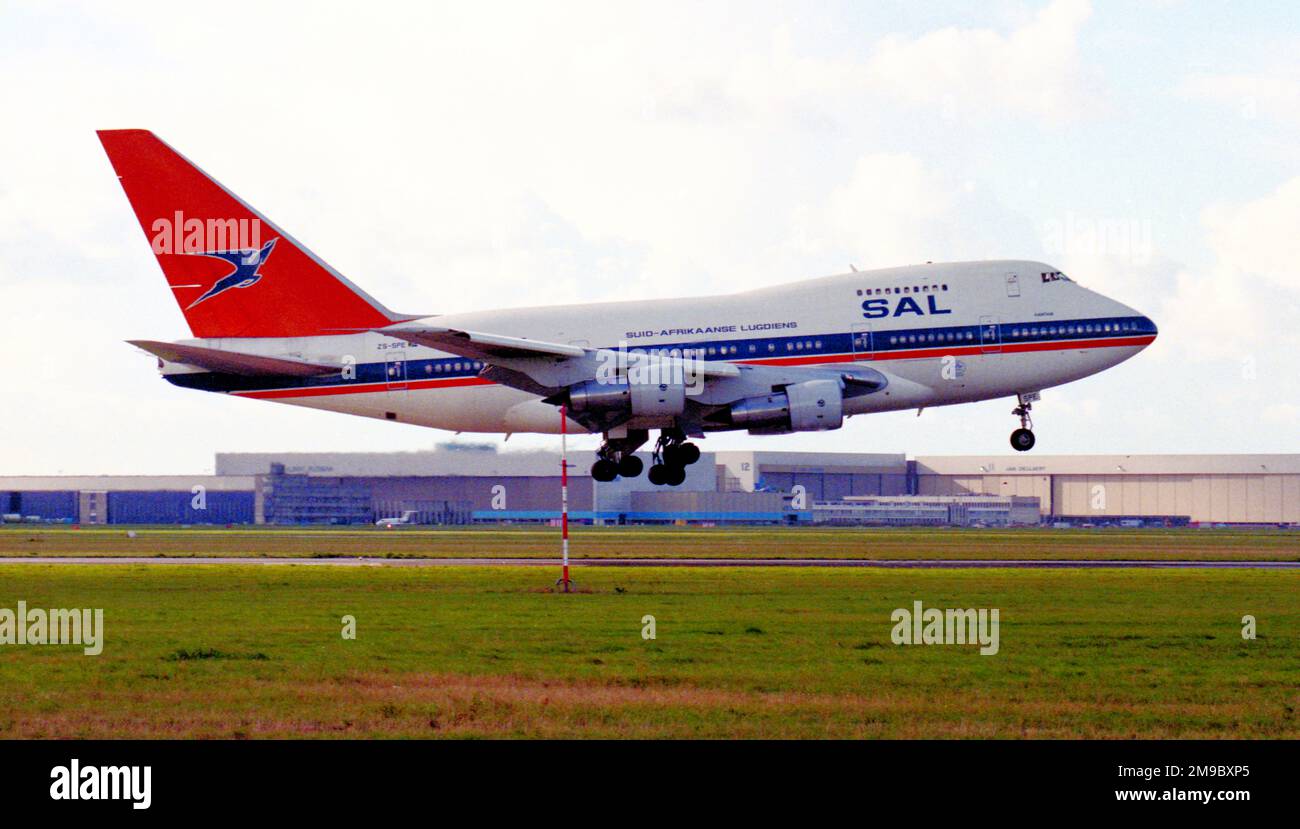 Boeing 747-SP44 ZS-SPE (msn 21254, line number 298), of