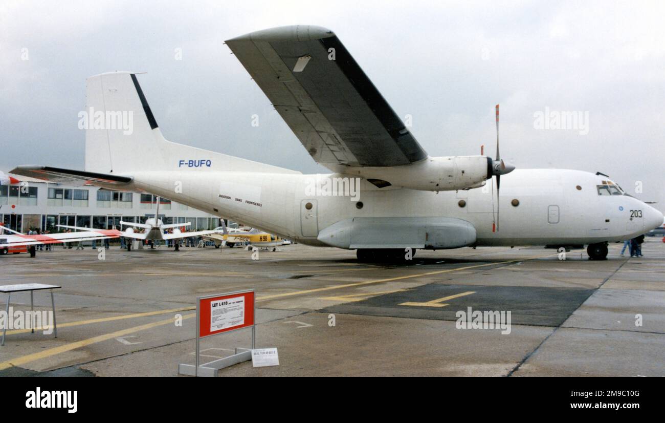 Transall C-160P F-BUFQ (msn F-047), of Aviation sans Frontieres, at the ...