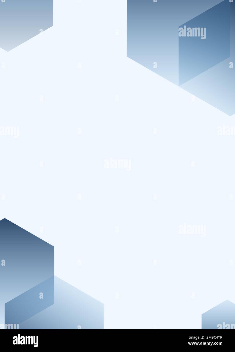 Simple blue gradient background vector for business Stock Vector Image ...