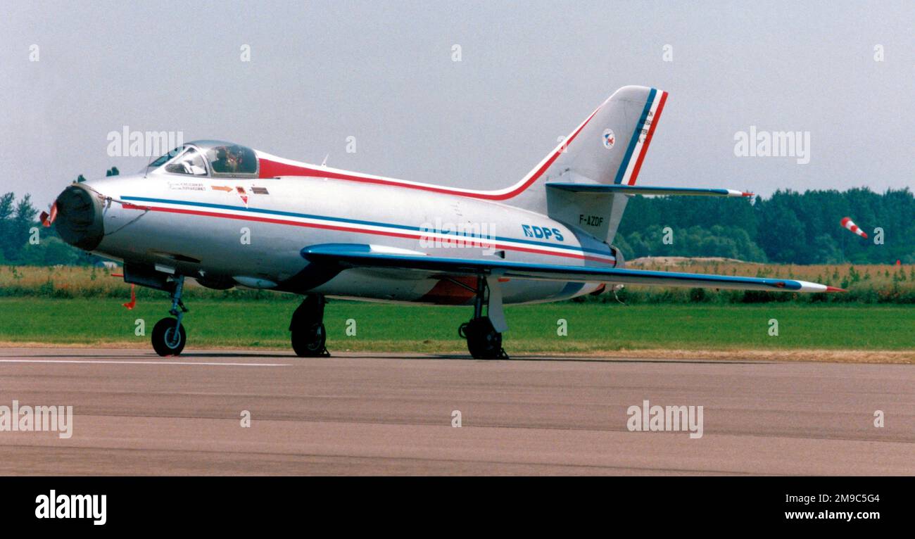 Dassault MD.454 Mystere IVA F-AZDF (msn 315) Stock Photo