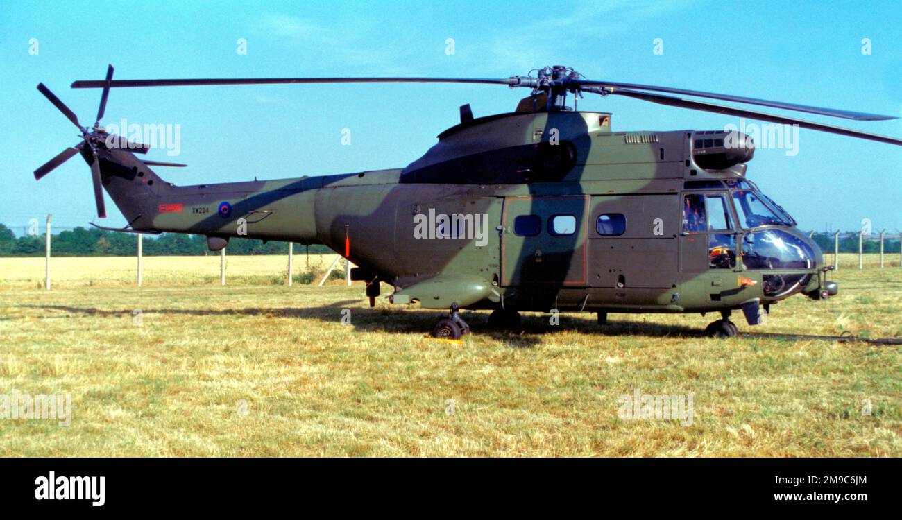 Royal Air Force - Aerospatiale SA330 Puma HC.1 XW234 (msn 1209). Stock Photo