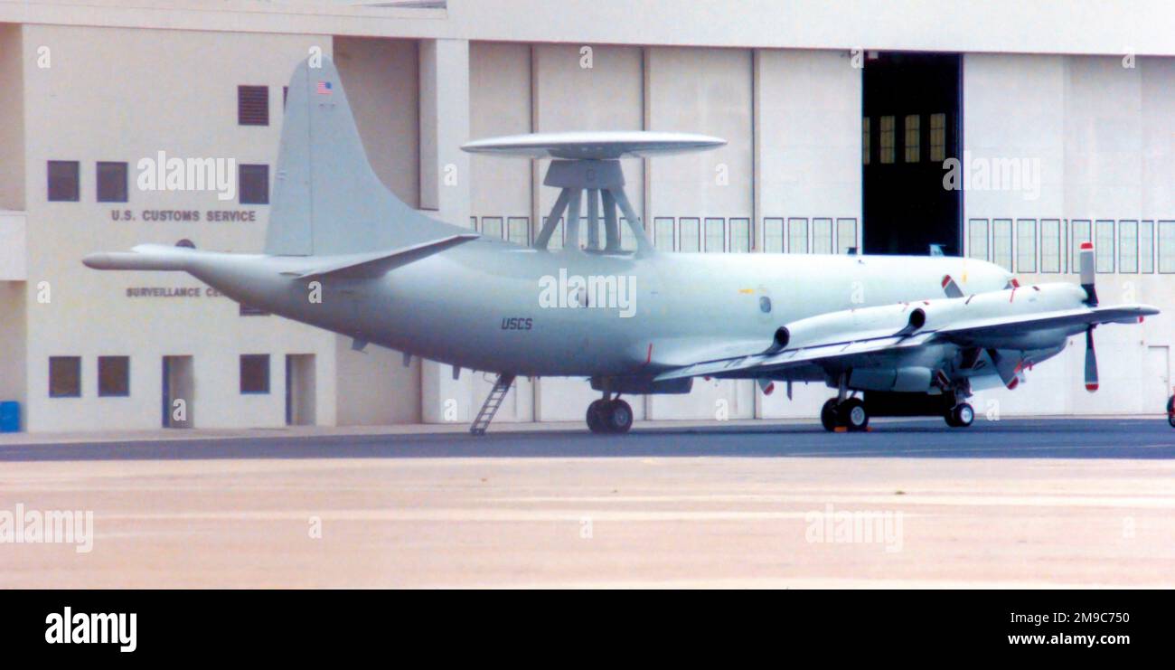 U.S. Customs Service - Lockheed P-3-AEW Stock Photo