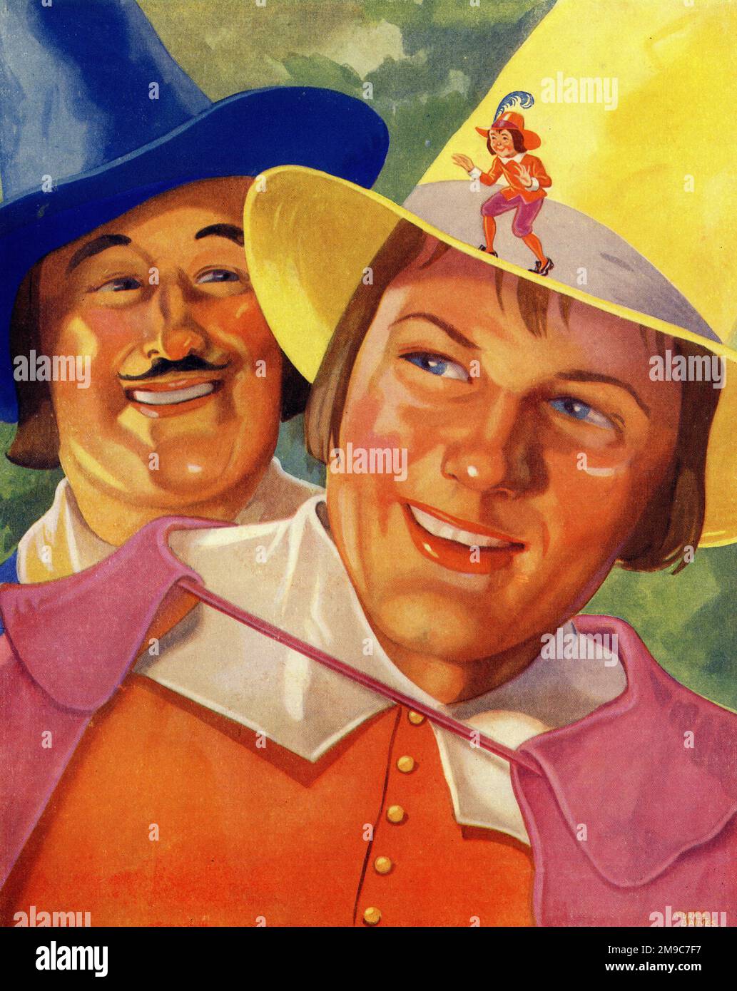 Illustration, Little Tom Thumb, by Muriel Baines Stock Photo Alamy