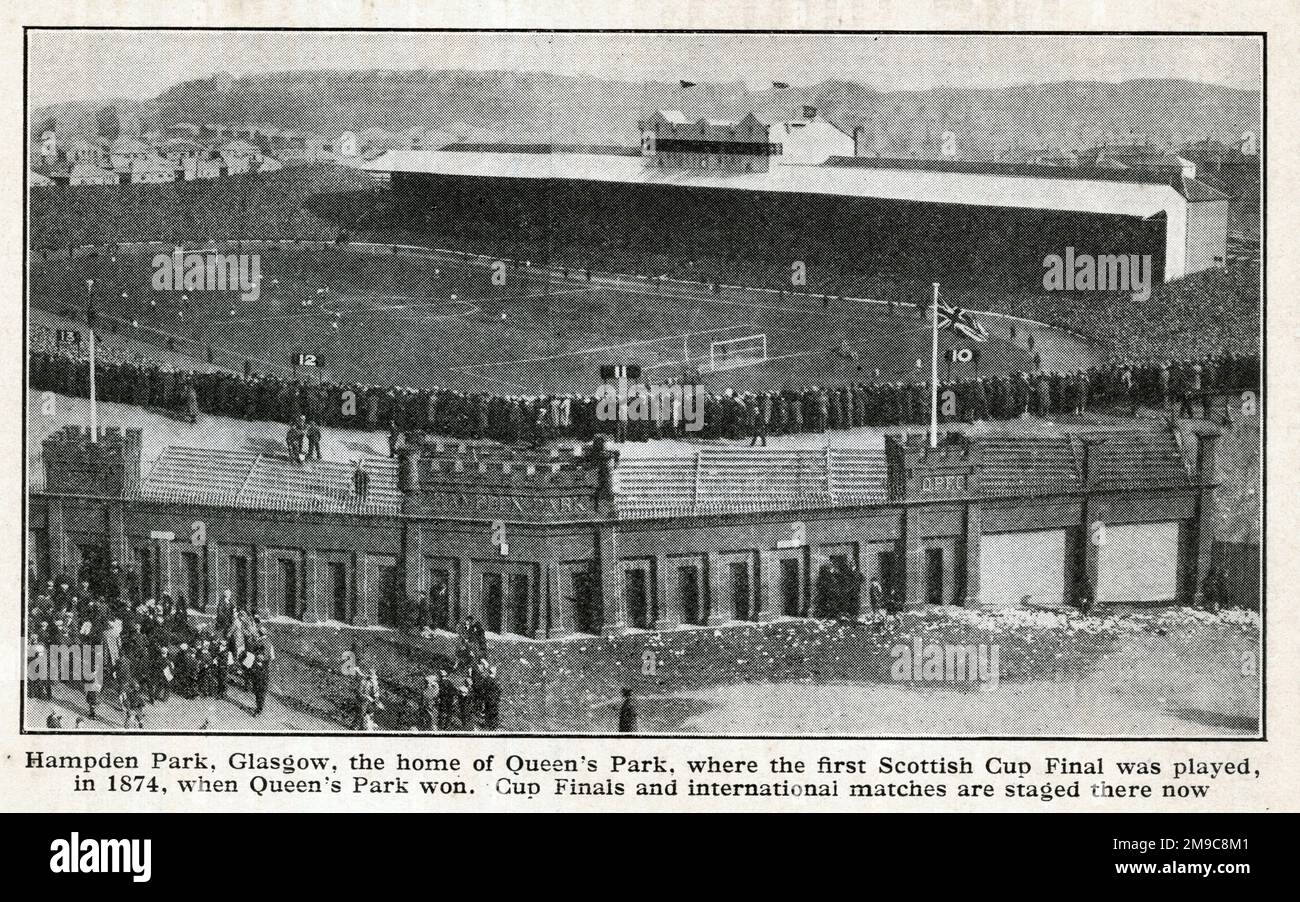 Hampden Park Football Ground, Glasgow, Scotland Stock Photo