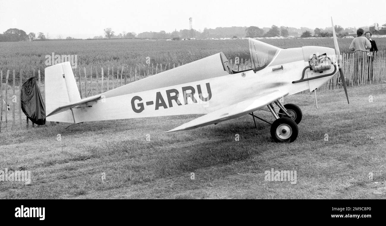 Druine D.31 Turbulent G-ARRU (msn PFA 502). Stock Photo